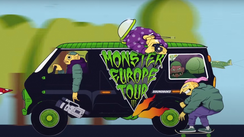 Monster Energy presenta el segundo episodio de su Euro Tour