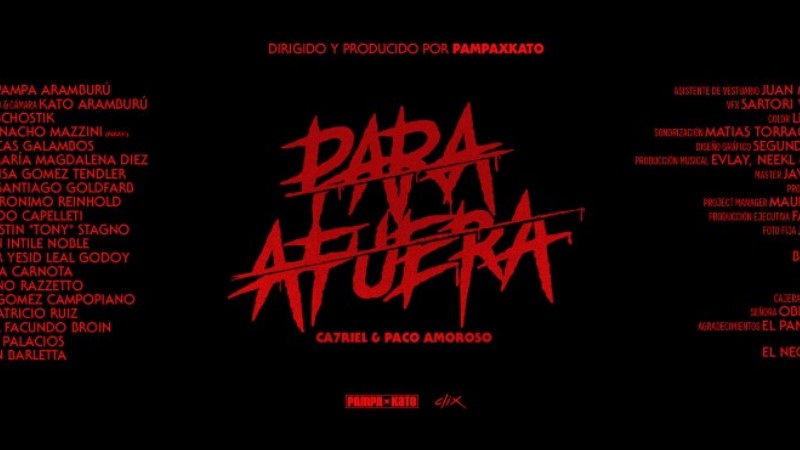 Ca7riel y Paco Amoroso tienen nuevo single: “Para Afuera”
