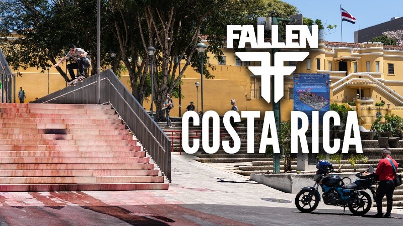 Así fue el tour de Fallen Footwear por Costa Rica