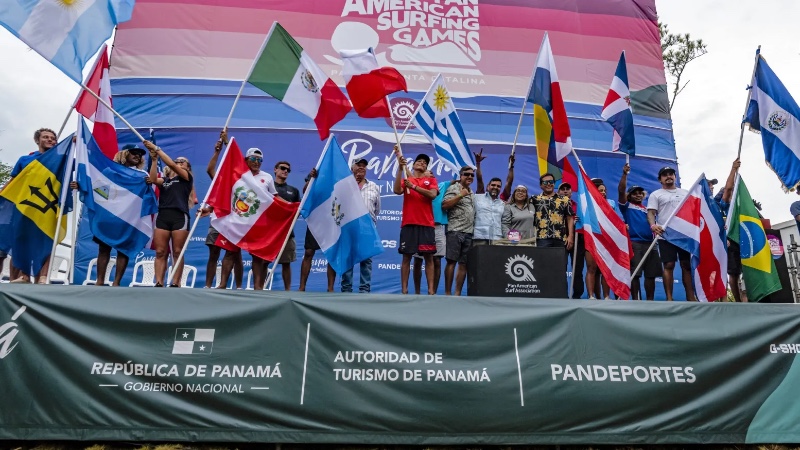 Comienzan los Pan American Surfing Games Panamá 2023