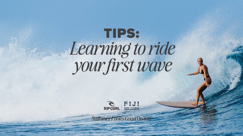 El team femenino de Rip Curl te enseña a surfear tu primera ola