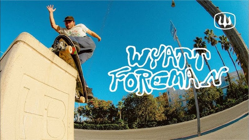 Esto es lo nuevo de Wyatt Foreman junto a Carver Skateboards