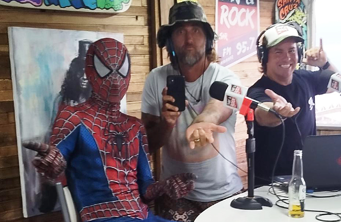 Entrevista Sebas Domenech y el Hombre Araña en Surf & Rock Radio 