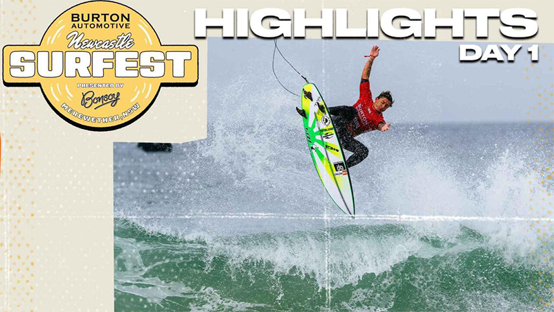 Highlights Día 1: Burton Automotive Newcastle Surfest 