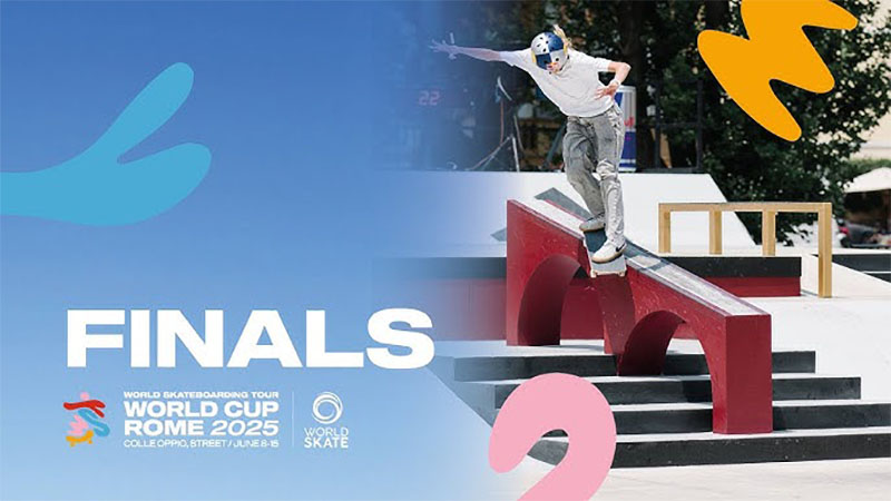 Chloe Covell y Sora Shirai se coronaron en la final Street de la WST World Cup Roma 2025