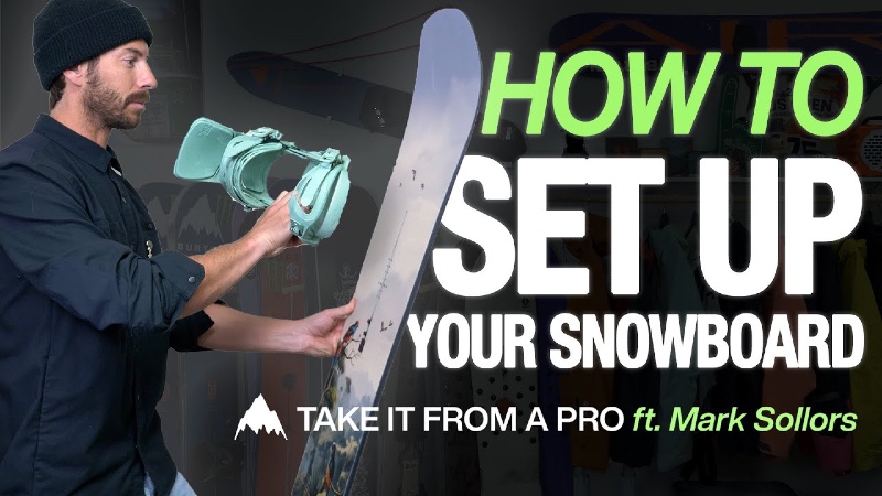 Tutorial: Mark Sollors te enseña a armar tu tabla de snowboard