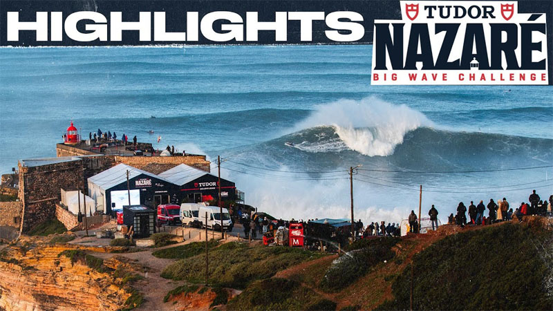 Nic von Rupp, Clement Roseyro, Justine Dupont y Lucas Chianca ganaron el TUDOR Nazaré Big Wave Challenge