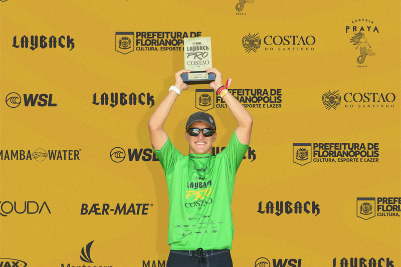 Thiago Passeri hizo historia en Brasil y ganó su primer QS, el LayBack Pro de Florianópolis